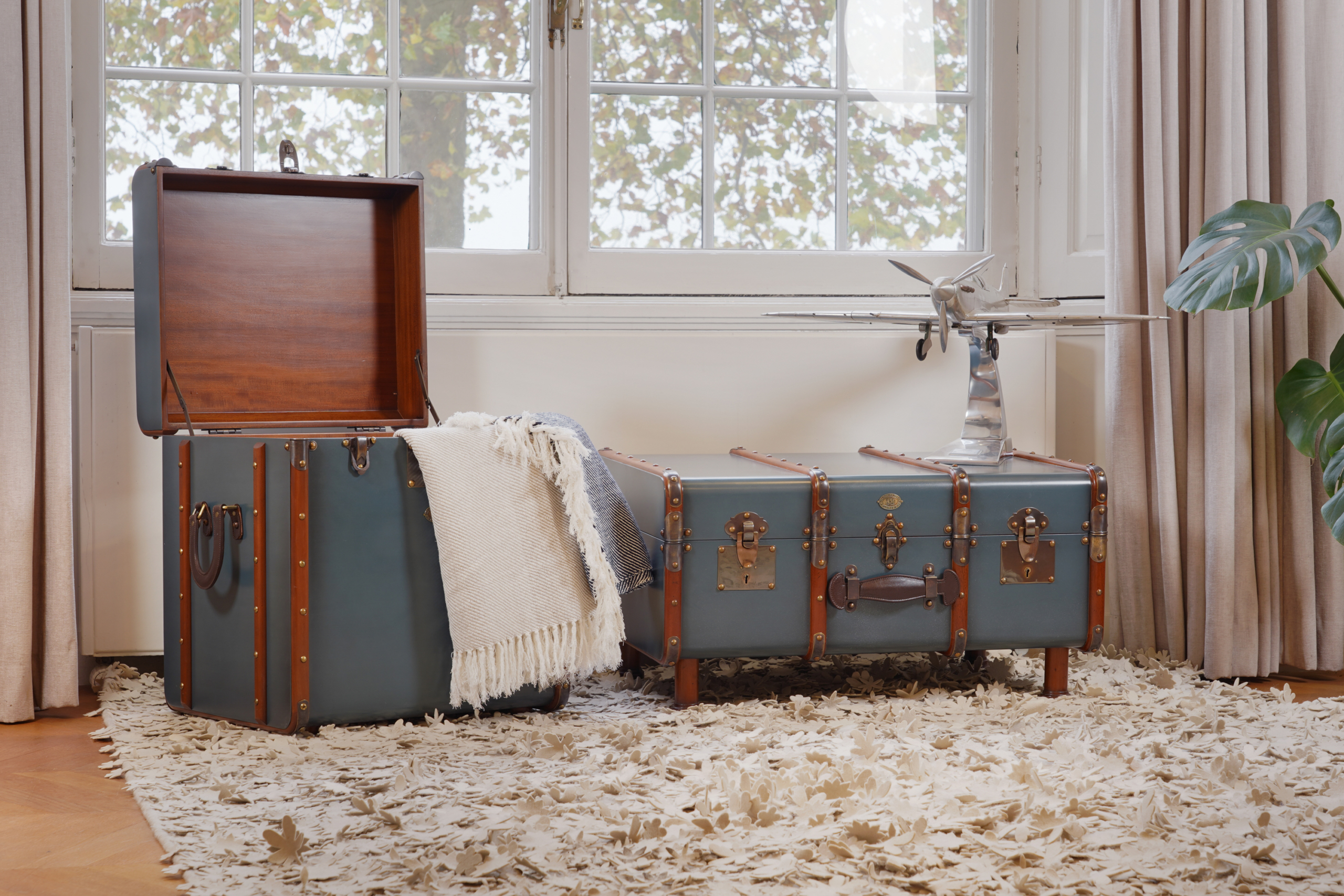 Stateroom Beistelltisch, Petrol – Bild 10