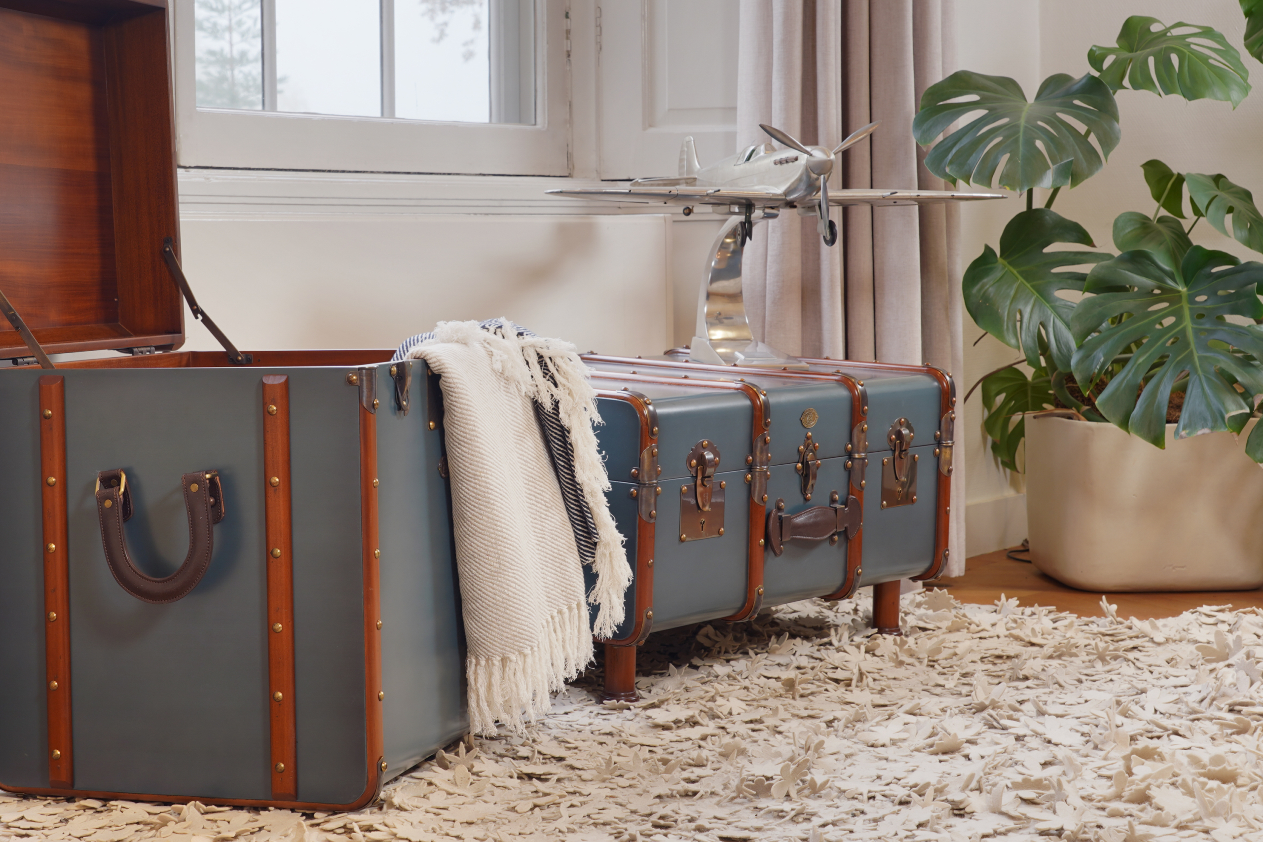 Stateroom Beistelltisch, Petrol – Bild 8