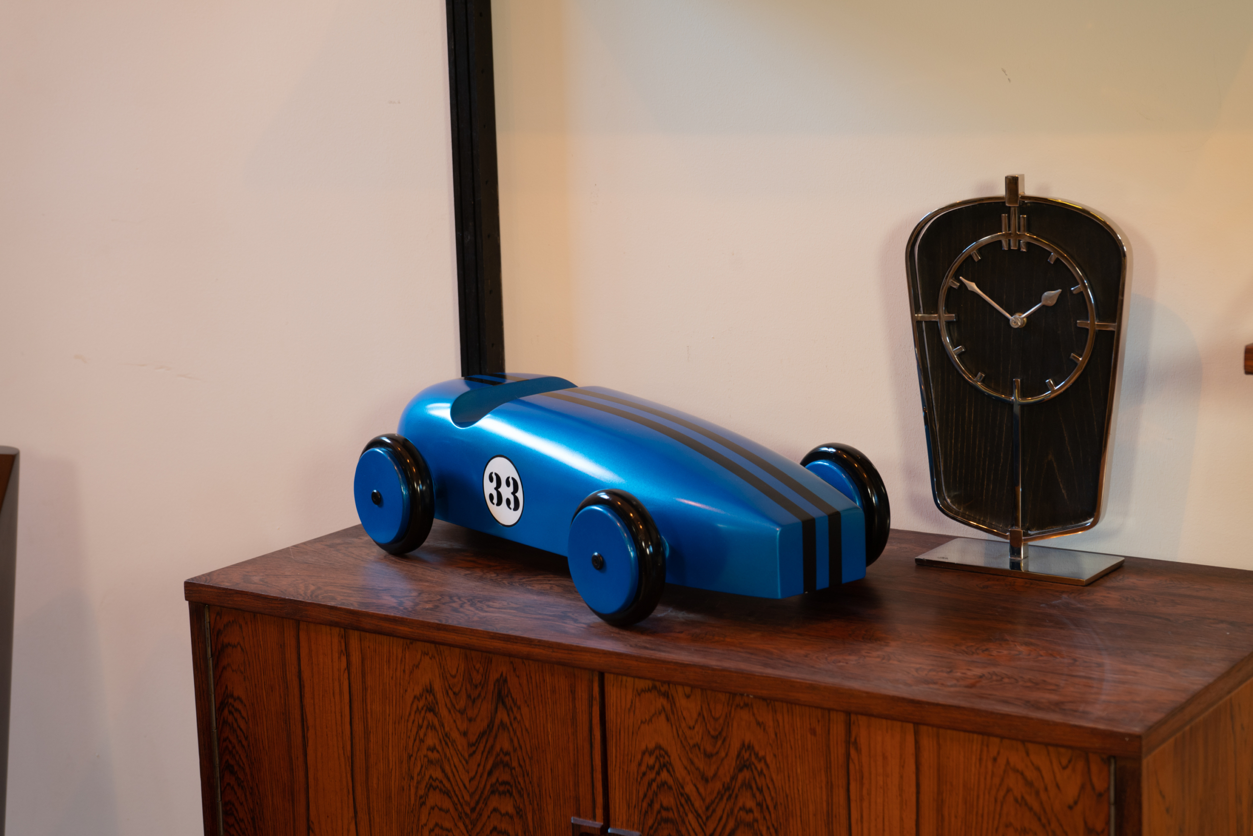 Holz-Automodell, Blau – Bild 6