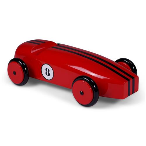 Holz-Automodell, Rot