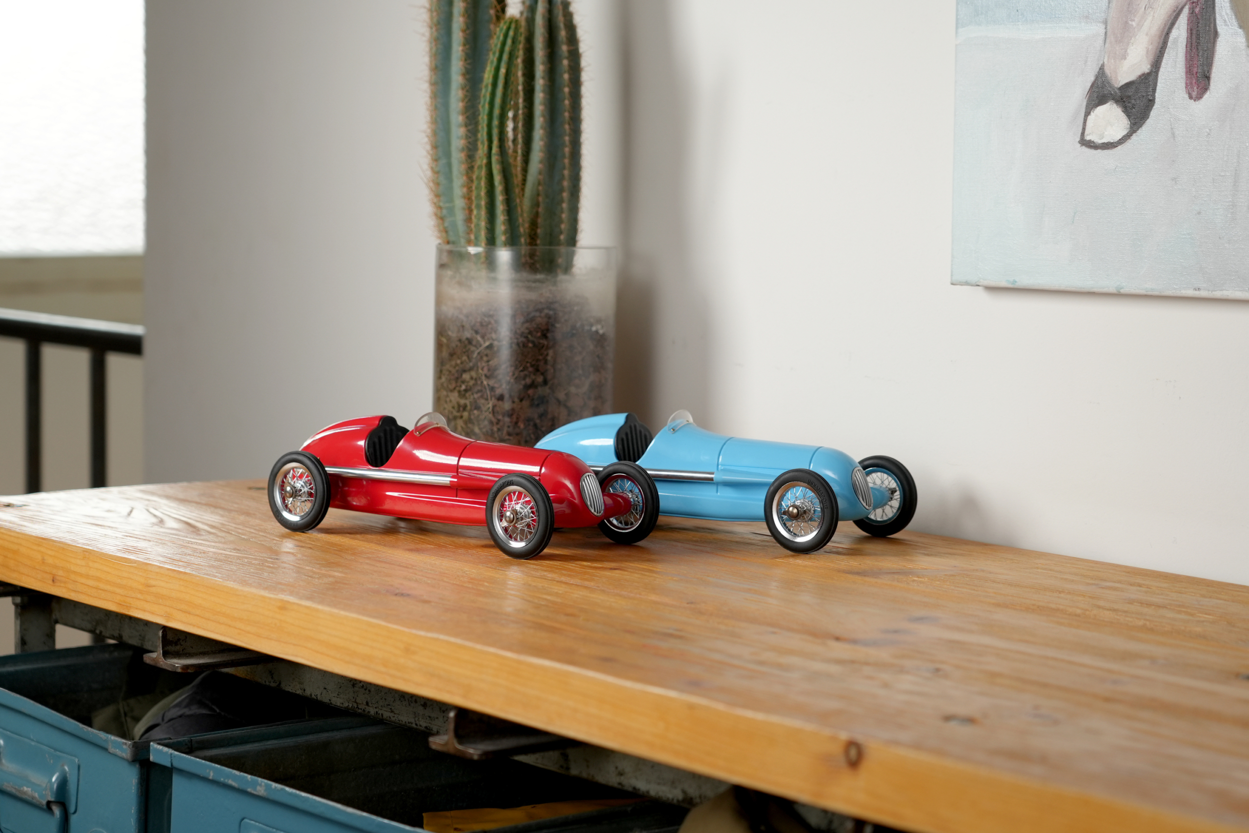 Blauer Rennwagen – Bild 14