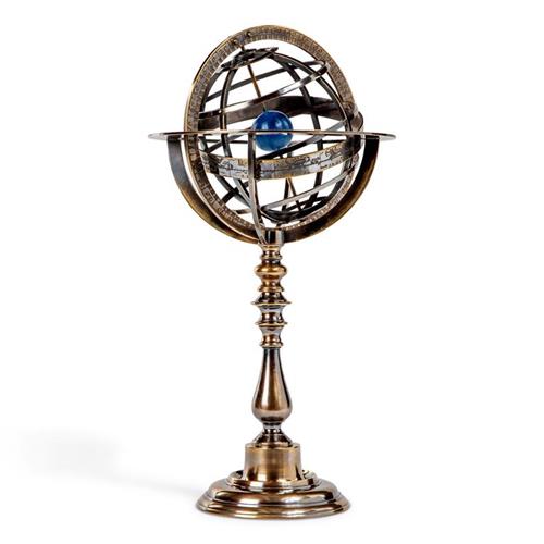 Armillarsonnenuhr aus Bronze