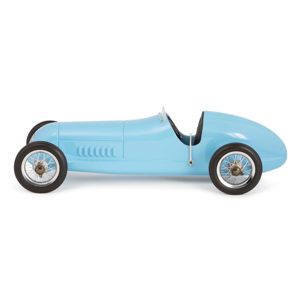 Blauer Rennwagen – Bild 2
